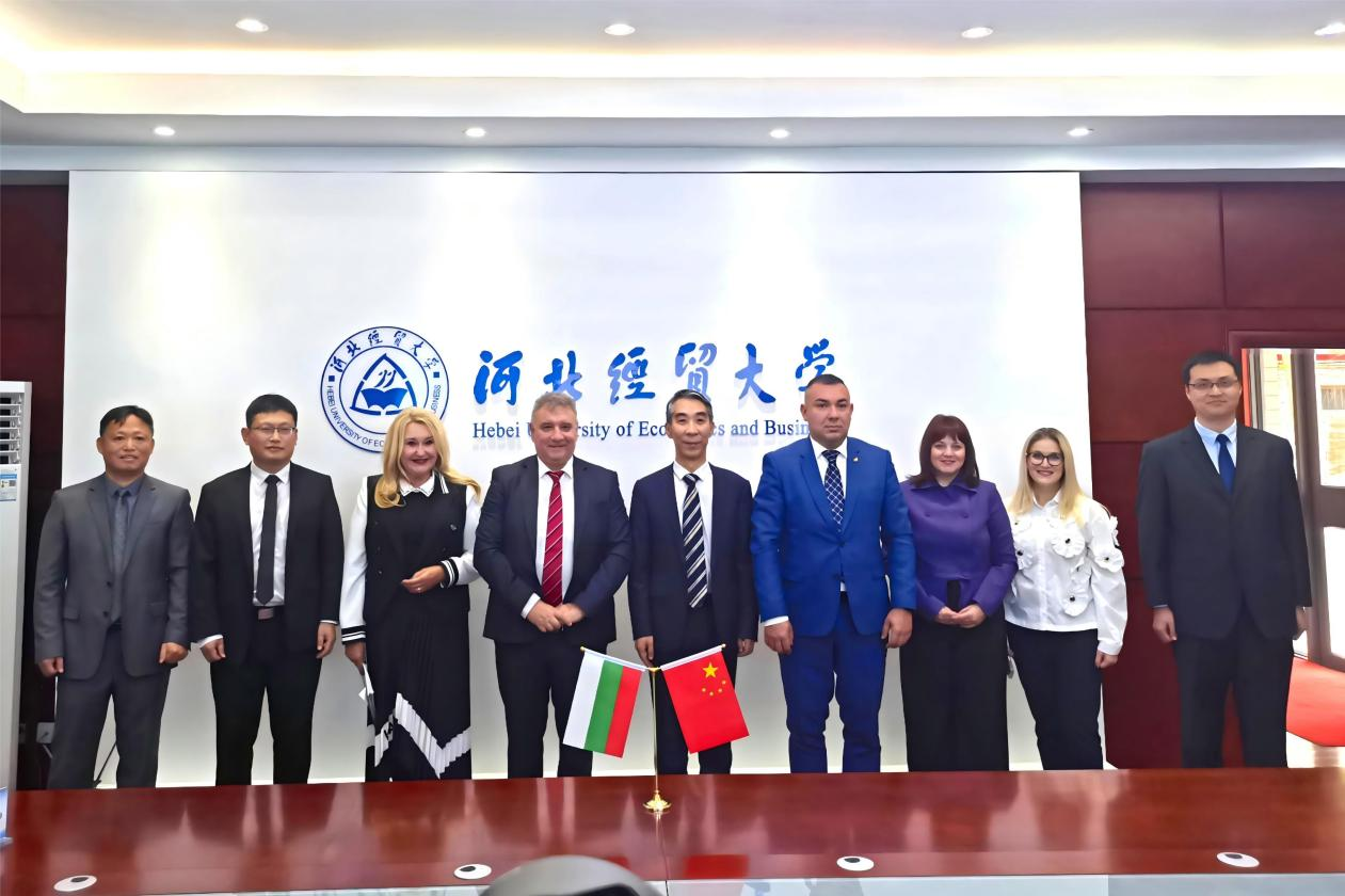 Delegation from the University of National and World Economy in Bulgaria visited our university